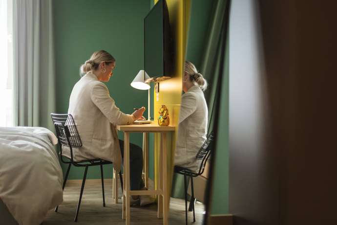 Imagen de la habitación del Hotel Holiday Inn - the niu, Tab Dusseldorf Main Station by IHG. Foto 8