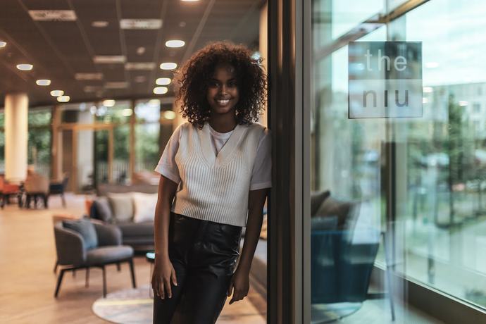 Imagen del bar/restaurante del Hotel Holiday Inn - the niu, Tab Dusseldorf Main Station by IHG. Foto 6