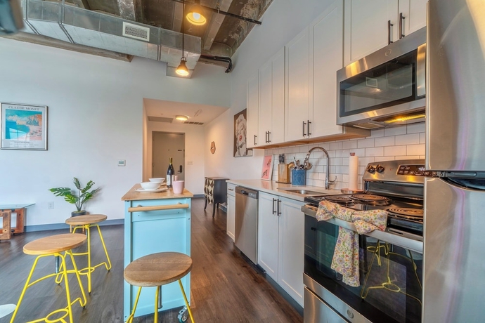 Imagen de la habitación del Hotel Holiday Lofts NYC. Foto 9