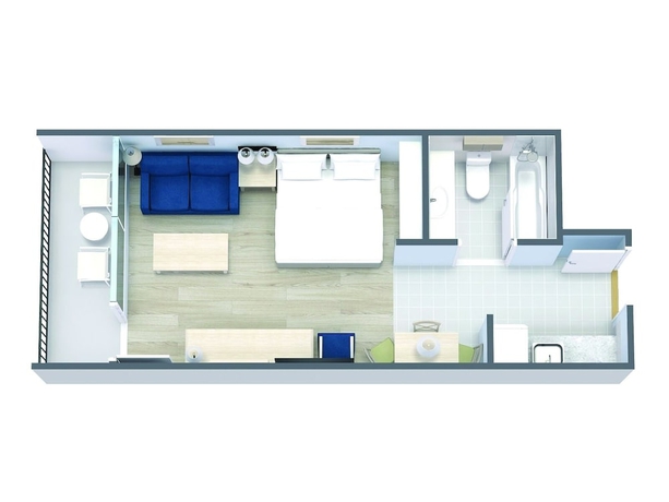 Imagen de la habitación del Hotel Holiday Sands North On the Boardwalk. Foto 2