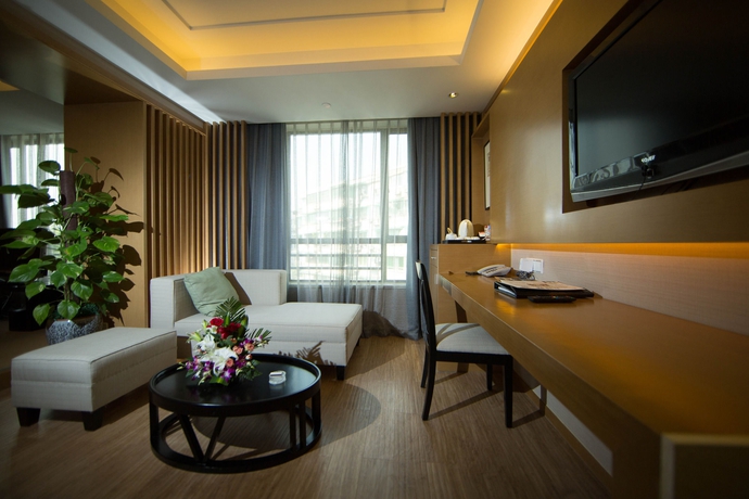 Imagen de la habitación del Hotel Holiday Wuyang Hangzhou. Foto 3