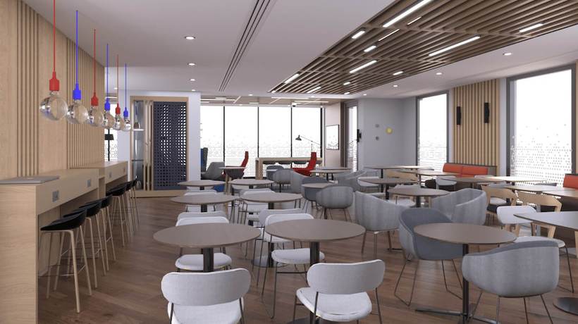 Imagen del bar/restaurante del Hotel Holiday İnn Express Ankara-Airport. Foto 3