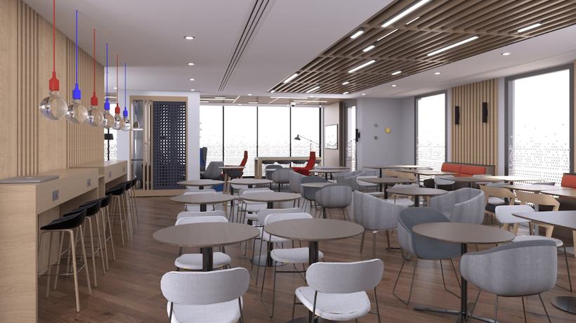 Imagen del bar/restaurante del Hotel Holiday İnn Express Ankara-Airport. Foto 4