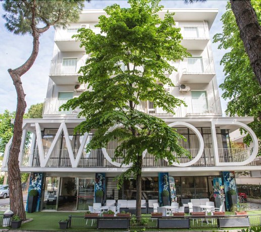 Imagen general del Hotel Hollywood, Riccione. Foto 1