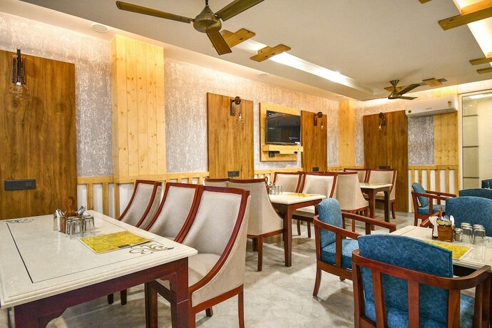 Imagen del bar/restaurante del Hotel Holy Shivana Boutique Rishikesh. Foto 4