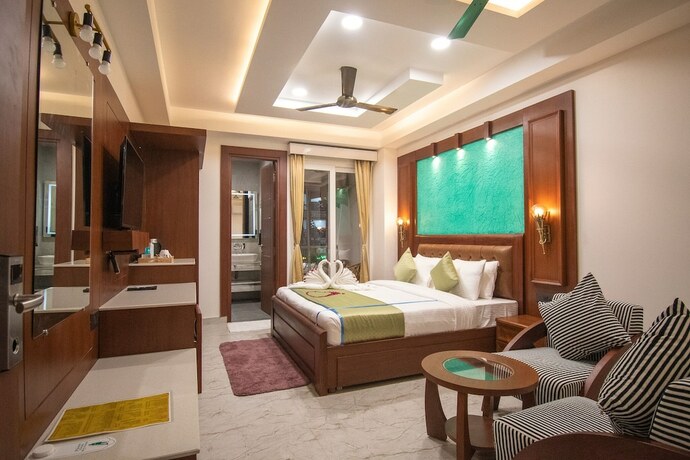Imagen de la habitación del Hotel Holy Shivana Boutique Rishikesh. Foto 6