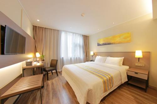 Imagen de la habitación del Hotel Home Inn Plus Beijing Chaoyangmen Beixiaojie. Foto 4