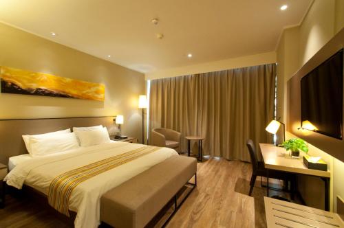 Imagen general del Hotel Home Inn Plus (Rizhao Jinan Road International Financial Center Ocean Park). Foto 1