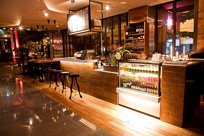 Imagen del bar/restaurante del Hotel Home, Taipei. Foto 7