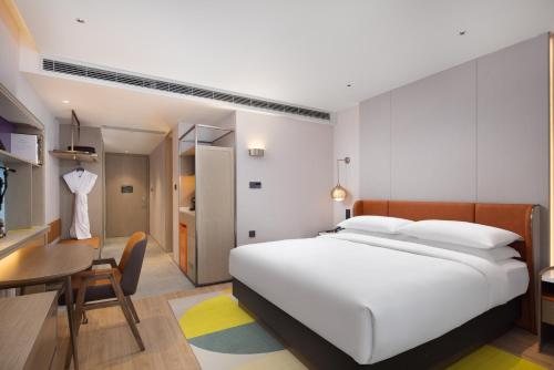 Imagen de la habitación del Hotel Home2 Suite by Hilton Hangzhou Qianjiang New Town. Foto 9