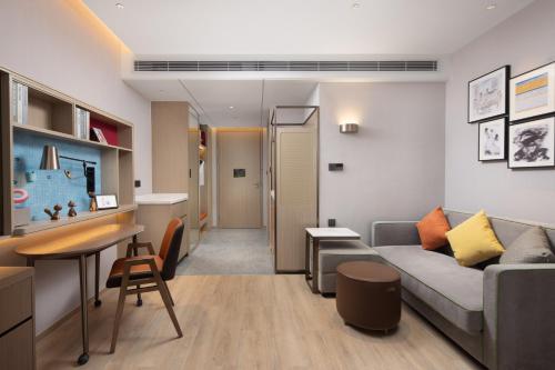 Imagen de la habitación del Hotel Home2 Suite by Hilton Hangzhou Qianjiang New Town. Foto 16