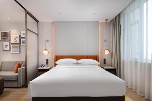 Imagen de la habitación del Hotel Home2 Suite by Hilton Hangzhou Qianjiang New Town. Foto 18