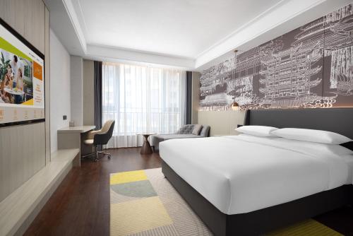 Imagen de la habitación del Hotel Home2 Suite by Hilton Quanzhou Anxi. Foto 9