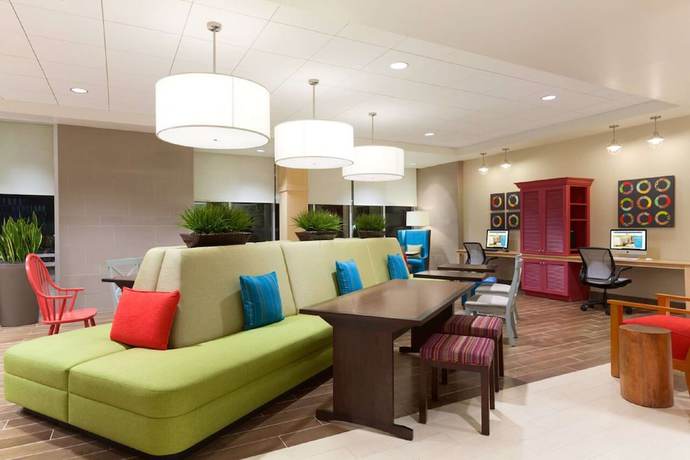 Imagen de los interiores del Hotel Home2 Suites By Hilton Albany Wolf Rd. Foto 17