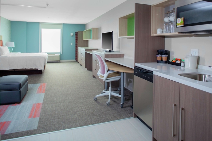 Imagen de la habitación del Hotel Home2 Suites By Hilton Bloomington. Foto 11