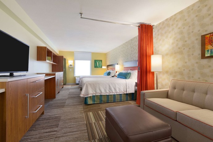 Imagen de la habitación del Hotel Home2 Suites By Hilton Champaign/urbana. Foto 4