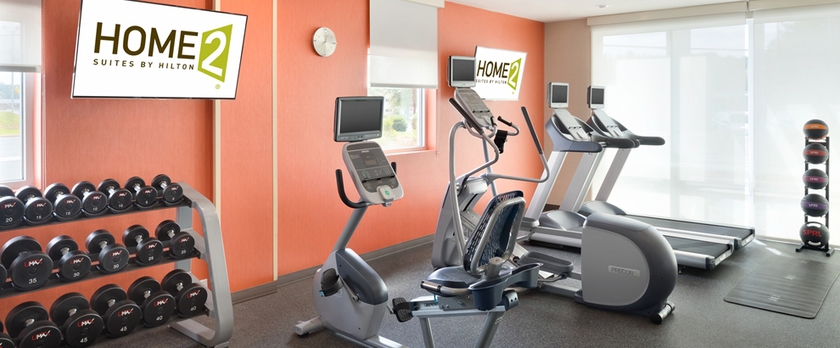 Imagen de los interiores del Hotel Home2 Suites By Hilton Charlotte Airport. Foto 6