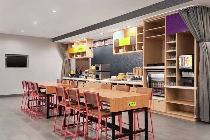 Imagen del bar/restaurante del Hotel Home2 Suites By Hilton Columbia Harbison, Columbia. Foto 3