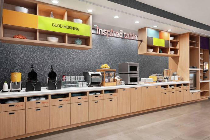 Imagen del bar/restaurante del Hotel Home2 Suites By Hilton Columbia Harbison, Columbia. Foto 4