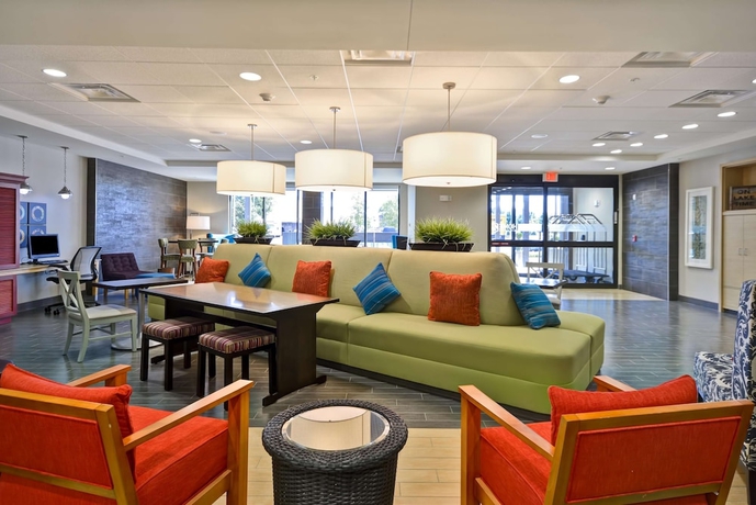 Imagen de los interiores del Hotel Home2 Suites By Hilton Decatur Ingalls Harbor. Foto 17