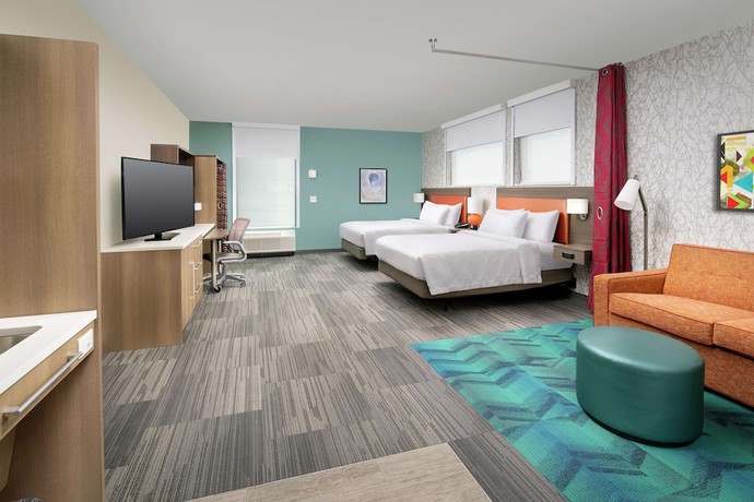 Imagen de la habitación del Hotel Home2 Suites By Hilton Edison. Foto 14