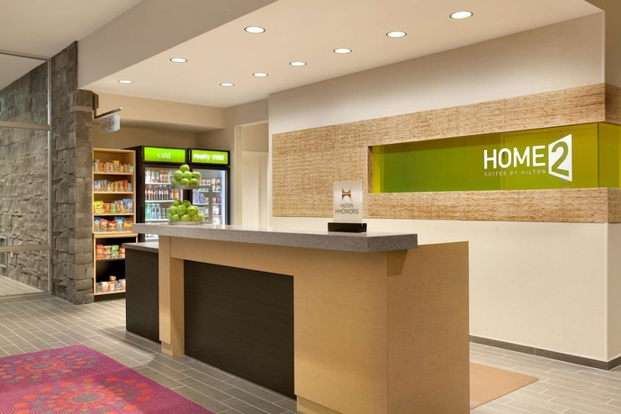 Imagen de los interiores del Hotel Home2 Suites By Hilton Eugene Downtown University. Foto 12