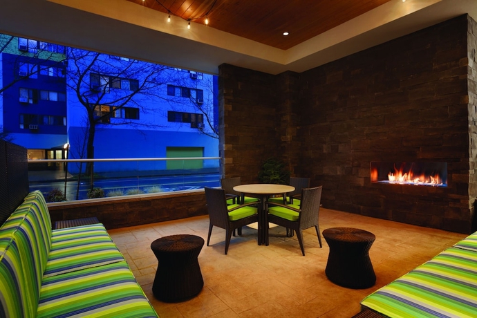 Imagen de los exteriores del Hotel Home2 Suites By Hilton Eugene Downtown University. Foto 10