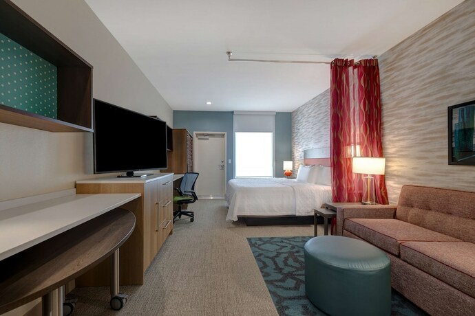 Imagen de la habitación del Hotel Home2 Suites By Hilton Galveston. Foto 18
