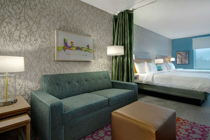 Imagen de la habitación del Hotel Home2 Suites By Hilton Grand Rapids Airport. Foto 12