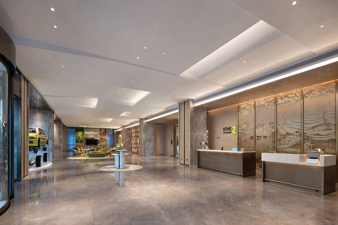 Imagen de los interiores del Hotel Home2 Suites By Hilton Guiyang Airport. Foto 14