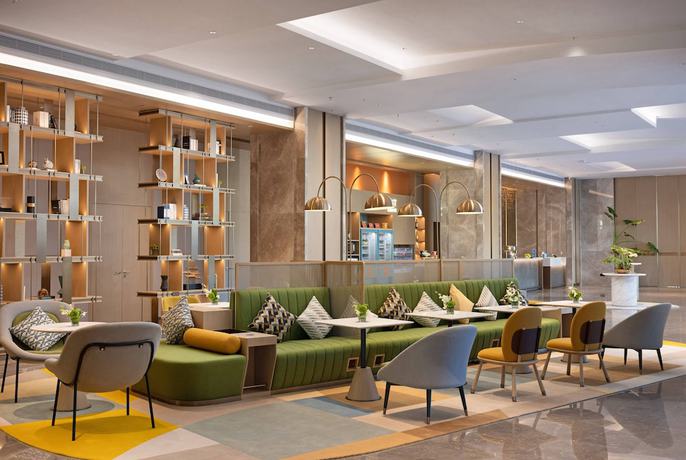 Imagen de los interiores del Hotel Home2 Suites By Hilton Guiyang Airport. Foto 16