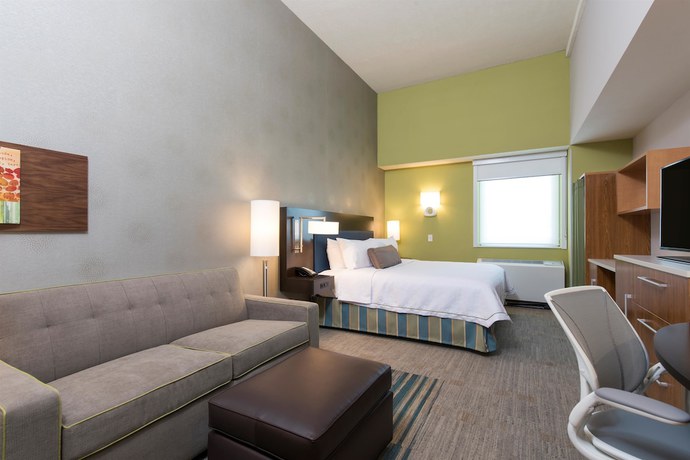 Imagen de la habitación del Hotel Home2 Suites By Hilton Indianapolis Downtown. Foto 11