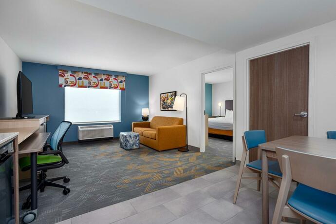 Imagen de la habitación del Hotel Home2 Suites By Hilton Indianapolis North At Intech Park. Foto 19