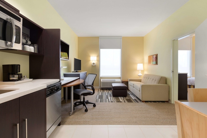 Imagen de la habitación del Hotel Home2 Suites By Hilton Lubbock. Foto 7
