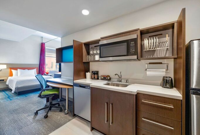 Imagen de la habitación del Hotel Home2 Suites By Hilton Minneapolis Downtown, Mn. Foto 15