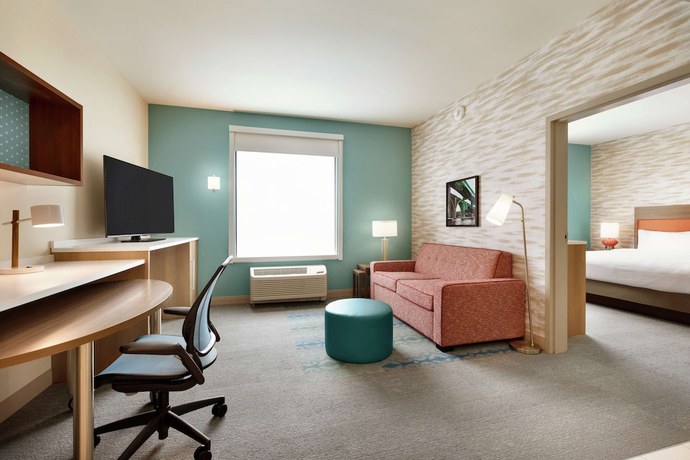 Imagen de la habitación del Hotel Home2 Suites By Hilton New Brunswick, Nj. Foto 6
