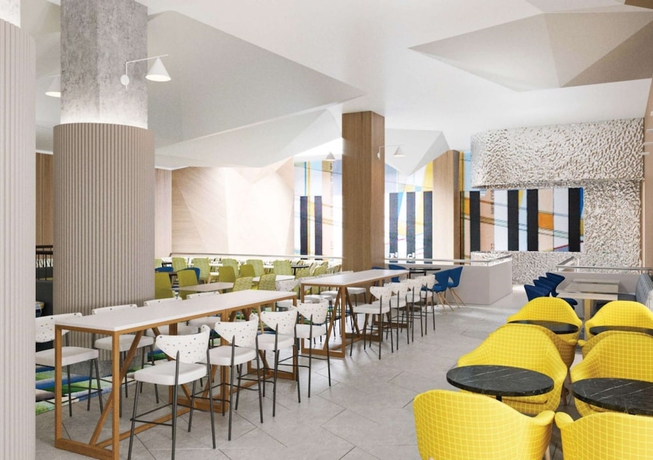 Imagen del bar/restaurante del Hotel Home2 Suites By Hilton New York Times Square. Foto 4