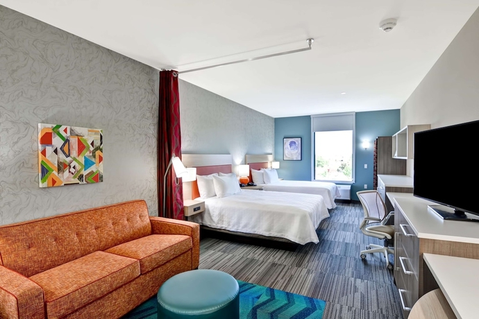 Imagen de la habitación del Hotel Home2 Suites By Hilton Okc Midwest City Tinker Afb. Foto 3