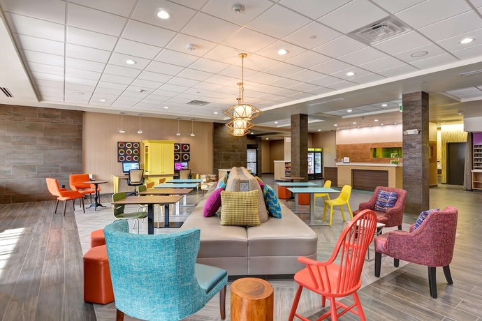 Imagen de los interiores del Hotel Home2 Suites By Hilton Okc Midwest City Tinker Afb. Foto 16