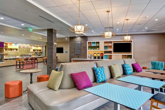Imagen de los interiores del Hotel Home2 Suites By Hilton Okc Midwest City Tinker Afb. Foto 17