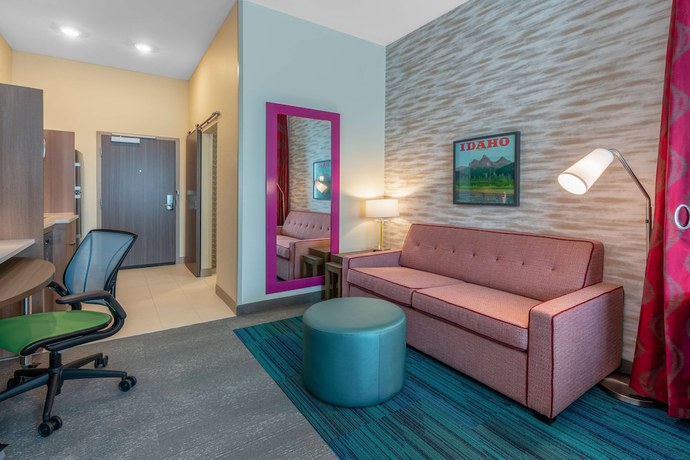 Imagen de la habitación del Hotel Home2 Suites By Hilton Pocatello, Id. Foto 11