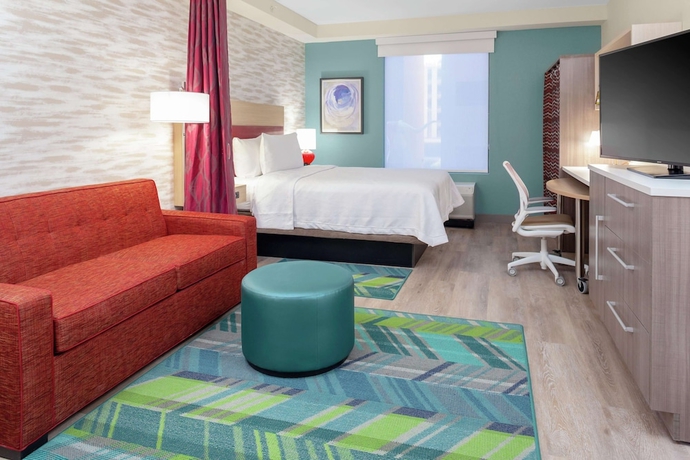 Imagen de la habitación del Hotel Home2 Suites By Hilton San Antonio Riverwalk. Foto 8