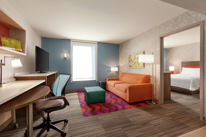 Imagen de la habitación del Hotel Home2 Suites By Hilton Silver Spring. Foto 2