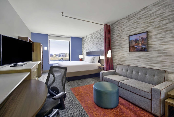Imagen de la habitación del Hotel Home2 Suites By Hilton Whitestown Indianapolis NW. Foto 7