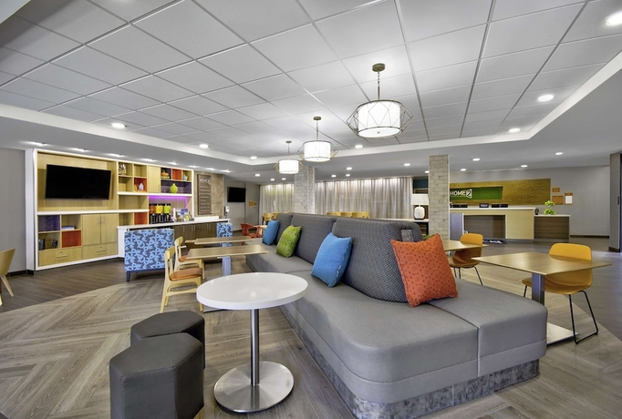 Imagen de los interiores del Hotel Home2 Suites By Hilton Whitestown Indianapolis NW. Foto 13