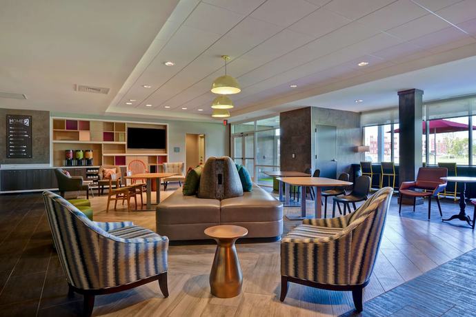 Imagen de los interiores del Hotel Home2 Suites By Hilton Williston Burlington, Vt. Foto 17