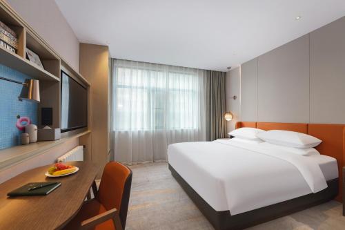 Imagen de la habitación del Hotel Home2 Suites By Hilton Wuhan Hankou Railway Station. Foto 15