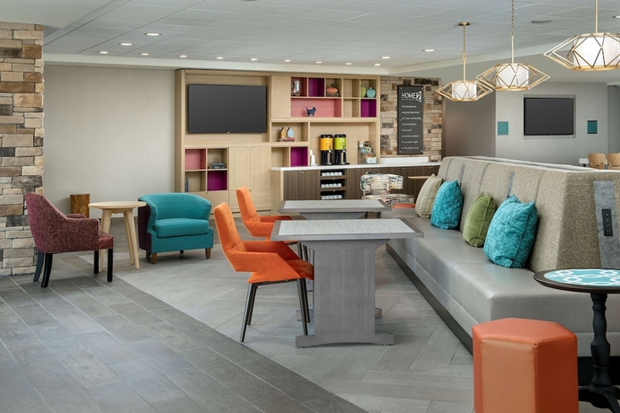 Imagen de los interiores del Hotel Home2 Suites Polaris Columbus, OH. Foto 16