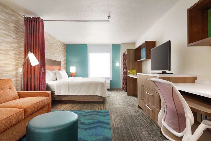 Imagen de la habitación del Hotel Home2 Suites by Hilton Carmel Indianapolis. Foto 12