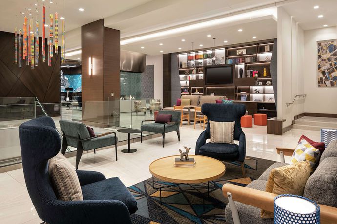 Imagen de los interiores del Hotel Home2 Suites by Hilton Denver Downtown Convention Center. Foto 19